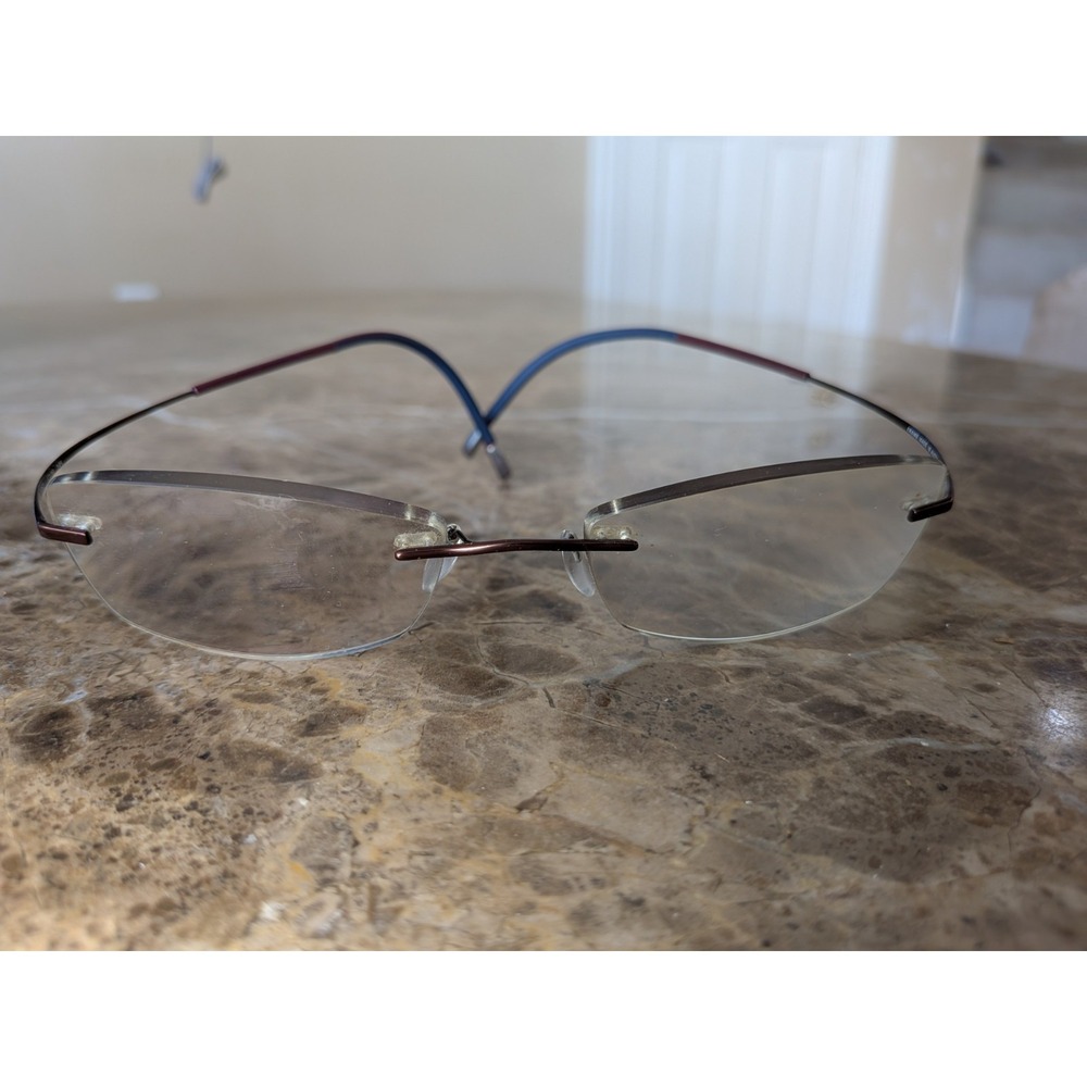 Silhouette Eyeglasses, Frames Only, 7581 40 6062, ..-..-145, Titanium, Austria